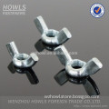 High quality DIN315 M4X0.7 Galvanized carbon steel butterfly nut